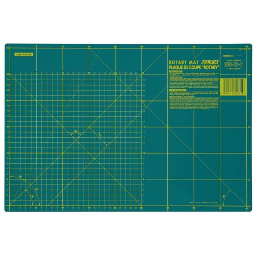 Plancha de corte para cutters rotativos 600x450x1,5mm (verde)