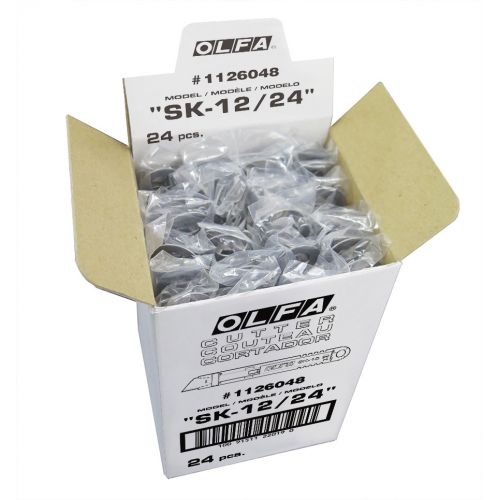 Cutter de seguridad de acero inoxidable para industria alimentaria SK-12 en bolsa de plástico