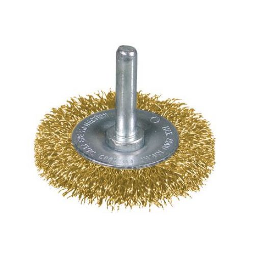 Escovas circulares onduladas - haste de 6 mm (4.500 RPM)