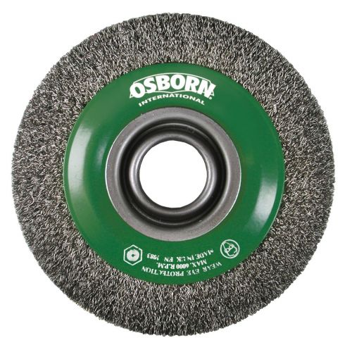 Escovas de roda de arame crimpado multi-eixos