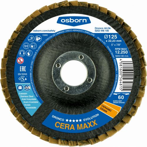 Disco de láminas abrasivo cerámico CERA MAXX