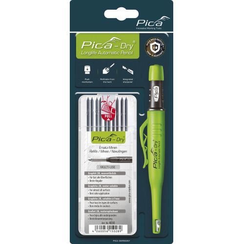 Packs de marcador 3030 Pica-Dry® y estuche de minas