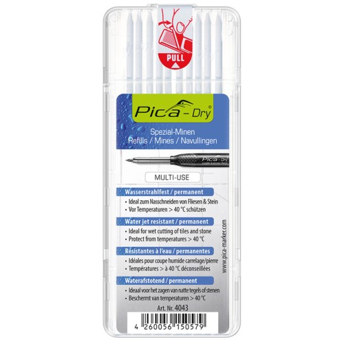 Estuche 10 minas Dry Blanco