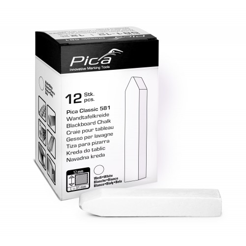 Caja de 12 tizas Pica Classic 581