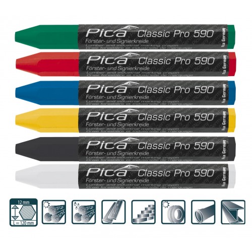 Marcador industrial crayon Classic PRO 590