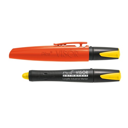 Marcador industrial VISOR permanente Amarillo