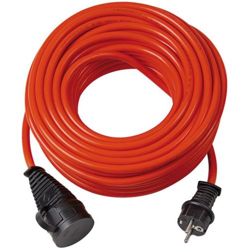 Alargador eléctrico Bremaxx® IP44 naranja AT-N07V3V3-F 3G1,5 para uso industrial y construcción