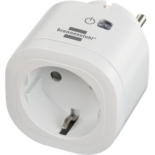 Enchufe inteligente brennenstuhl® Connect WiFi WA 3000 XS01 blanco IP20