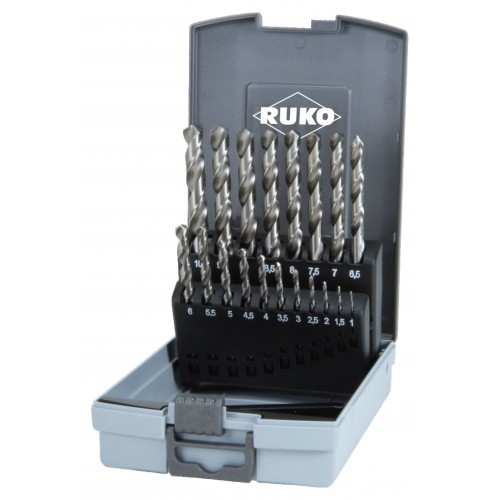 RUKO 815045 Punta Elicoidale In Metallo Duro – 4,50 Mm, DIN 338 Tipo N, Con Placca Saldata
