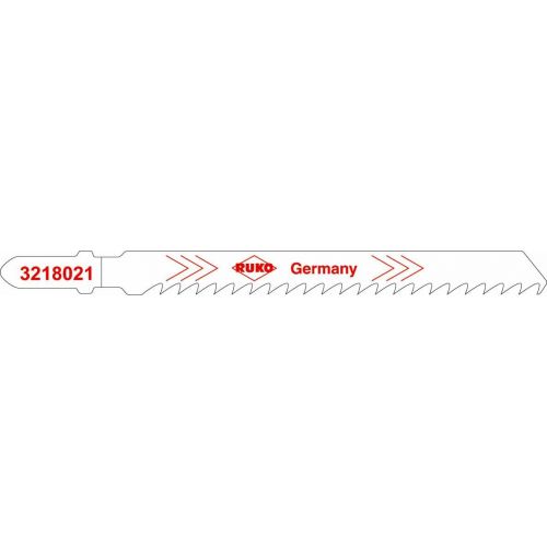 Pack de 5 sierras de calar HCS acero corte ultra rápido 100 mm (Equivalencia Bosch T 144 DF)