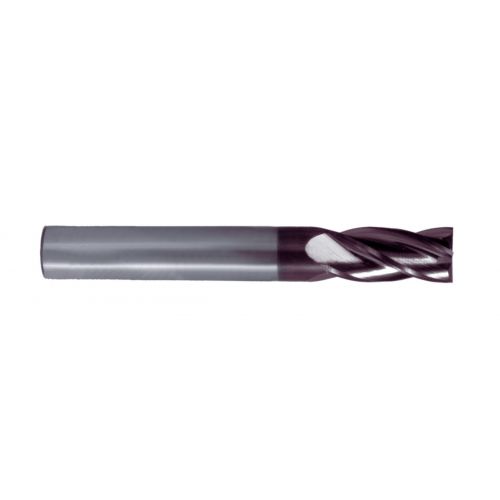 Fresa frontal de metal duro DIN 6527 K 4 labios (Ø 14 mm)