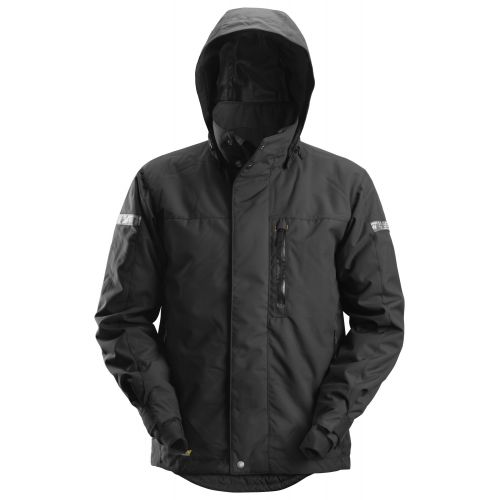 1102 Chaqueta impermeable con aislamiento AllroundWork negro