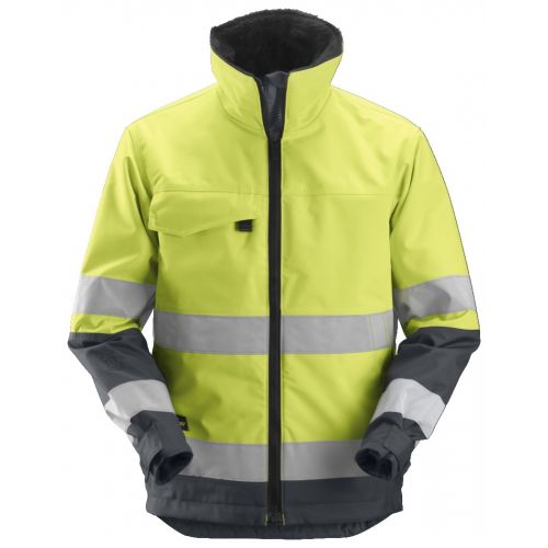 Chaqueta Core Aislada Alta Vis. CL3 amarillo-gris acero T.L