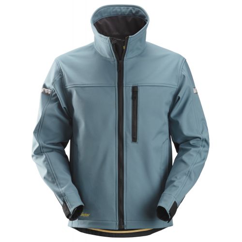 1200 Chaqueta Softshell AllroundWork azul petroleo-negro talla S