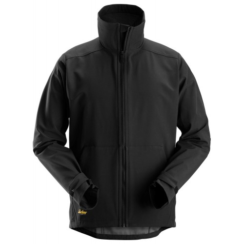 1205 Chaqueta cortaviento SoftShell AllroundWork negro