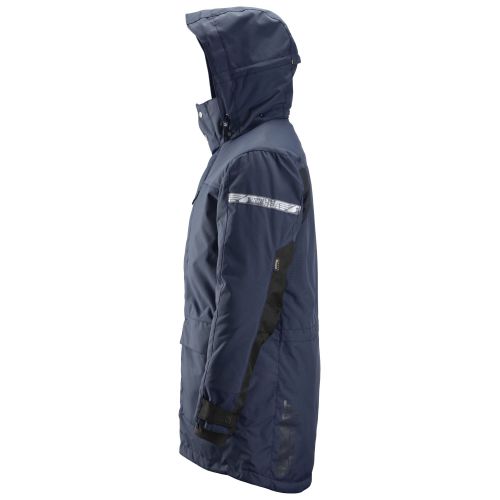 1800 Parka impermeable con aislamiento AllroundWork 37.5® azul marino/ negro