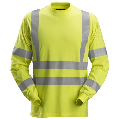 2461 Camiseta de manga larga ProtecWork de alta visibilidad clase 3 amarillo talla S