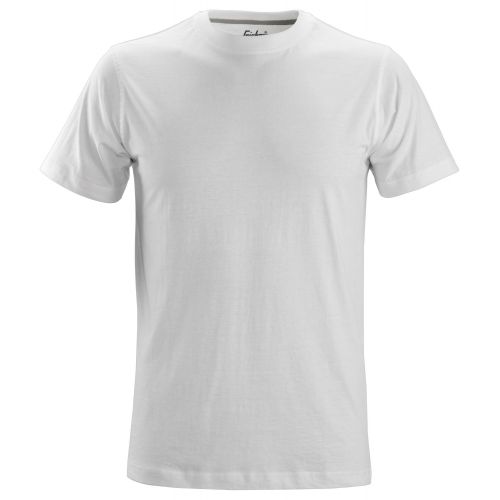 2502 Camiseta de manga corta clásica blanco