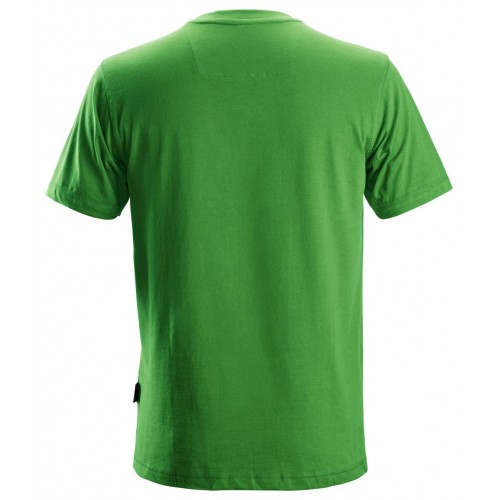 2502 Camiseta de manga corta clásica verde manzana