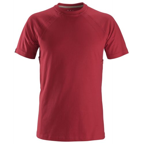 2504 Camiseta de manga corta con MultiPockets™ rojo
