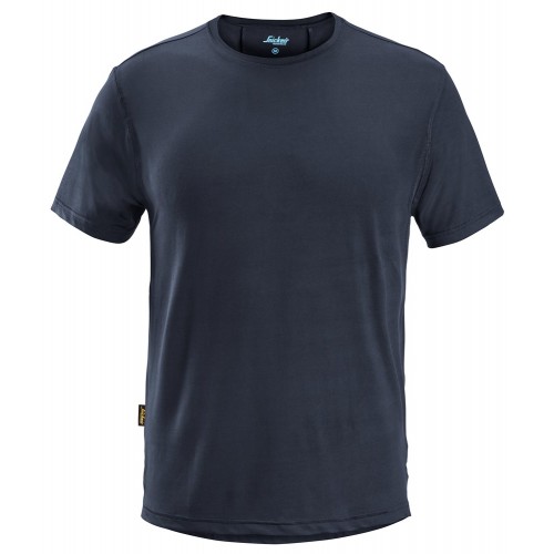 2511 Camiseta de manga corta LiteWork azul marino talla XS