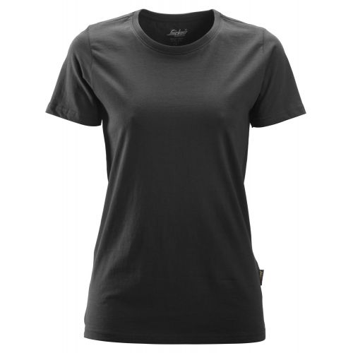 2516 Camiseta de manga corta para mujer negro