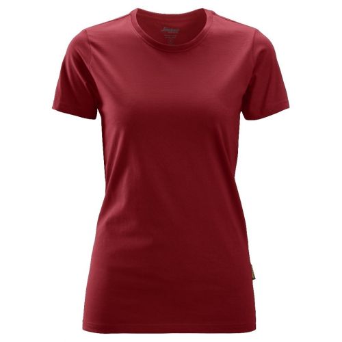 Camiseta mujer rojo talla XS