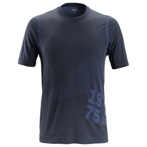Snickers Workwear 2519 Camiseta FlexiWork 37.5® Tech azul marino T.XS