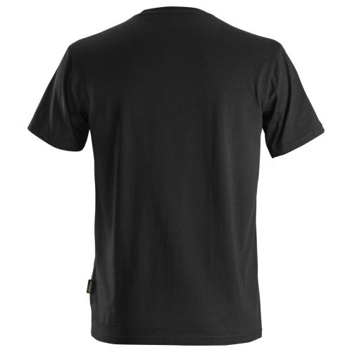 2526 Camiseta de algodón orgánico AllroundWork Negro