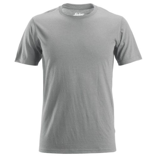 Camiseta lana AllroundWork gris melange talla L