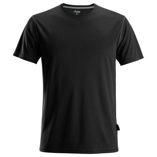 2558 Camiseta de manga corta AllroundWork negro talla XS
