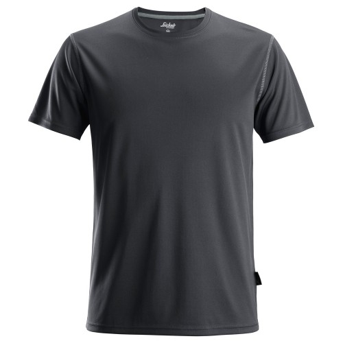 2558 Camiseta de manga corta AllroundWork gris acero talla S