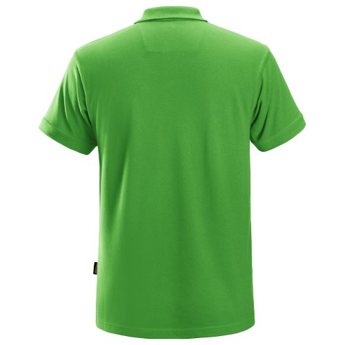 2708 Polo de manga corta clásico verde manzana