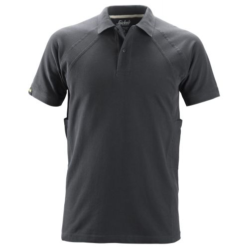 2710 Polo con MultiPockets™ gris acero talla XXXL