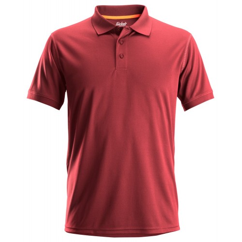 2721 Polo de manga corta AllroundWork rojo talla M