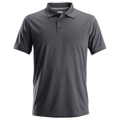 2721 Polo de manga corta AllroundWork gris acero