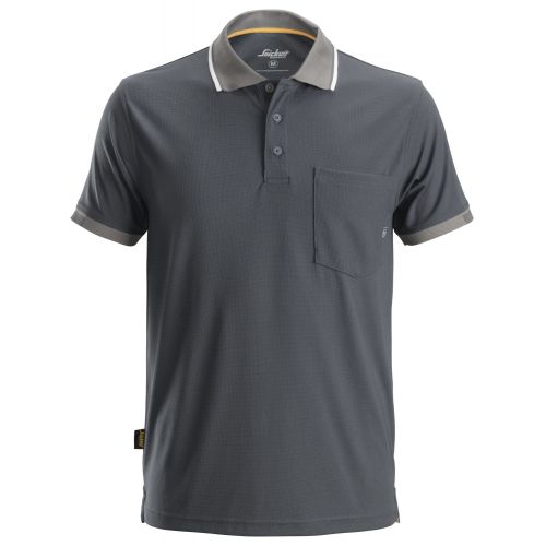 2724 Polo AllroundWork Technology 37.5® gris oscuro talla XS