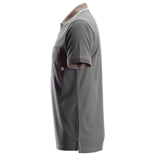 2724 Polo AllroundWork Technology 37.5® Gris acero