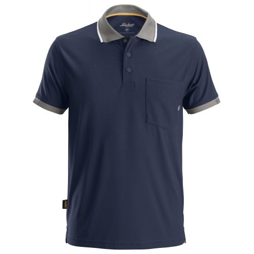 2724 Polo AllroundWork Technology 37.5® azul marino talla XL