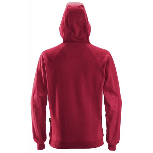 2800 Sudadera clásica con capucha roja