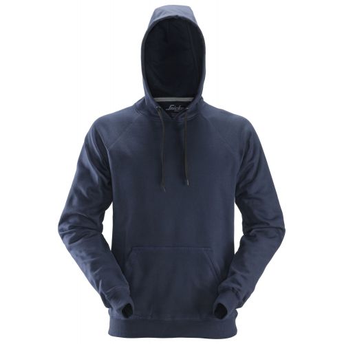 2800 Sudadera Capucha azul marino talla S