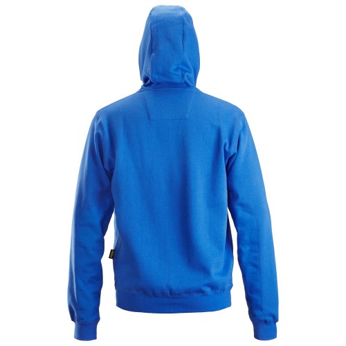 2801 Sudadera clásica con capucha y cremallera completa azul verdadero