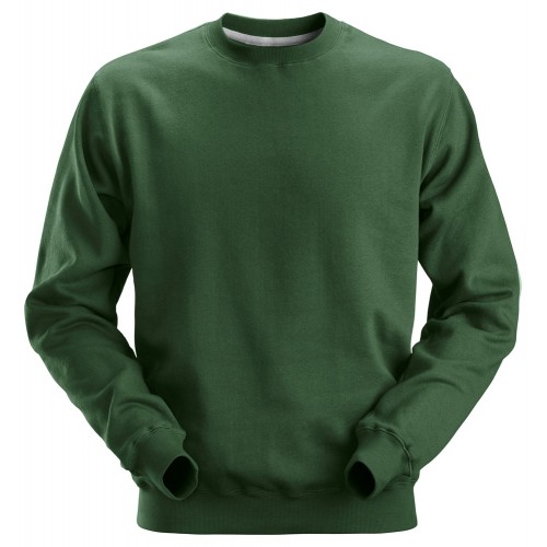 2810 Sudadera clasica verde forestal talla S