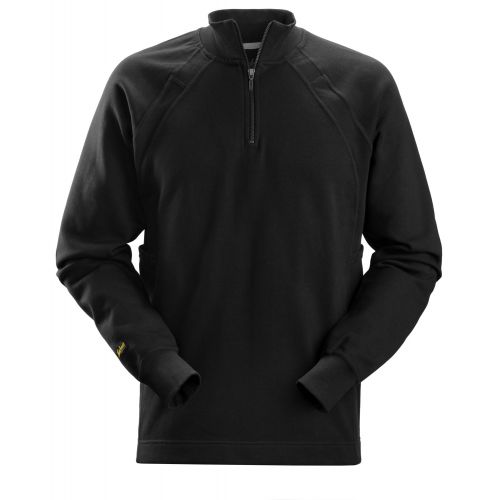 2813 Sudadera con Cremallera y MultiPockets™ negro talla XXL