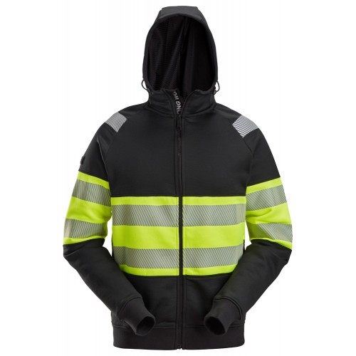 2838 Sudadera con capucha y cremallera completa...