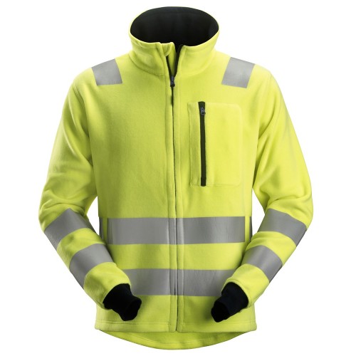 2860 Forro polar con cremallera de alta visibilidad clase 3 ProtecWork amarillo talla XXL