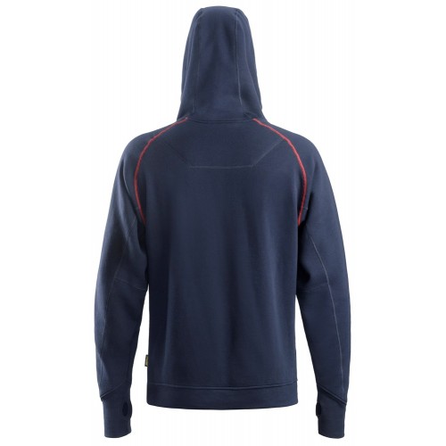 2862 Sudadera ProtecWork con capucha azul marino