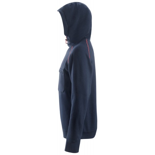 2862 Sudadera ProtecWork con capucha azul marino
