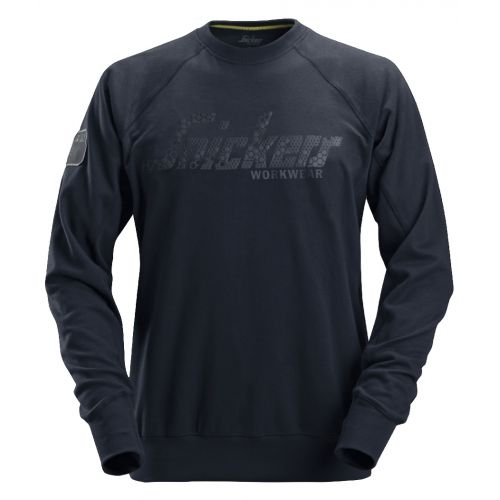 Sudadera Logo 3D azul marino T.XS