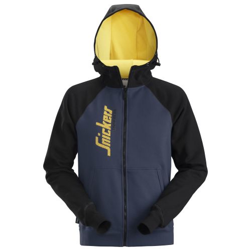 2888 Sudadera con capucha, cremallera completa...